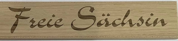 Türschilder 190x40x9mm, Schreibschrift, 3 Motive zur Auswahl